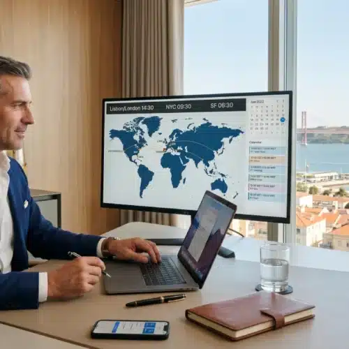 The Transatlantic Corridor: Premium Connectivity and Managing a Global Schedule from Lisbon